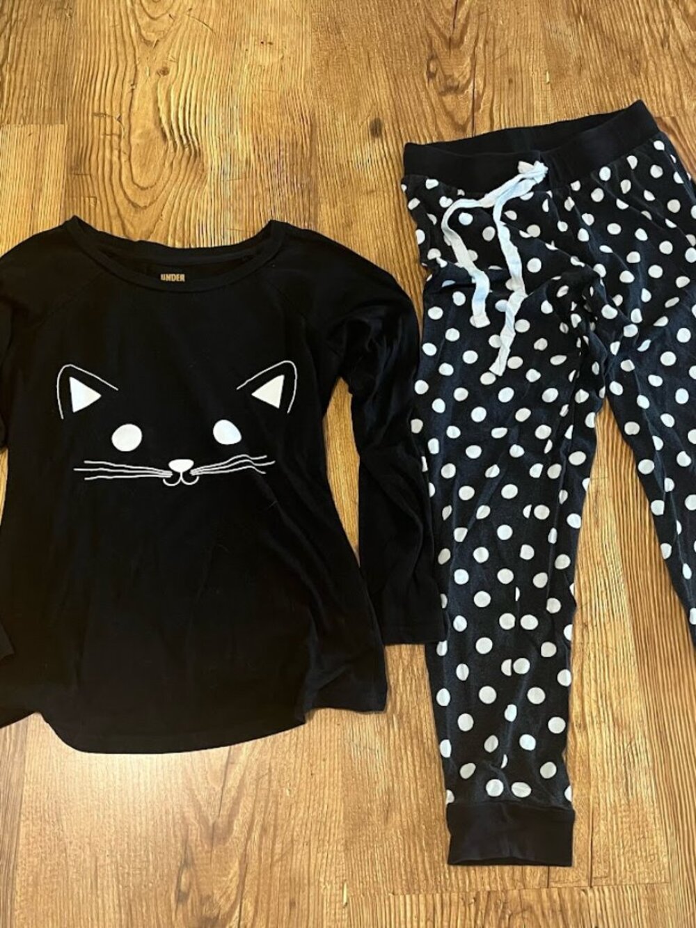 Under Disguise 2pc Cat Pajamas, XS